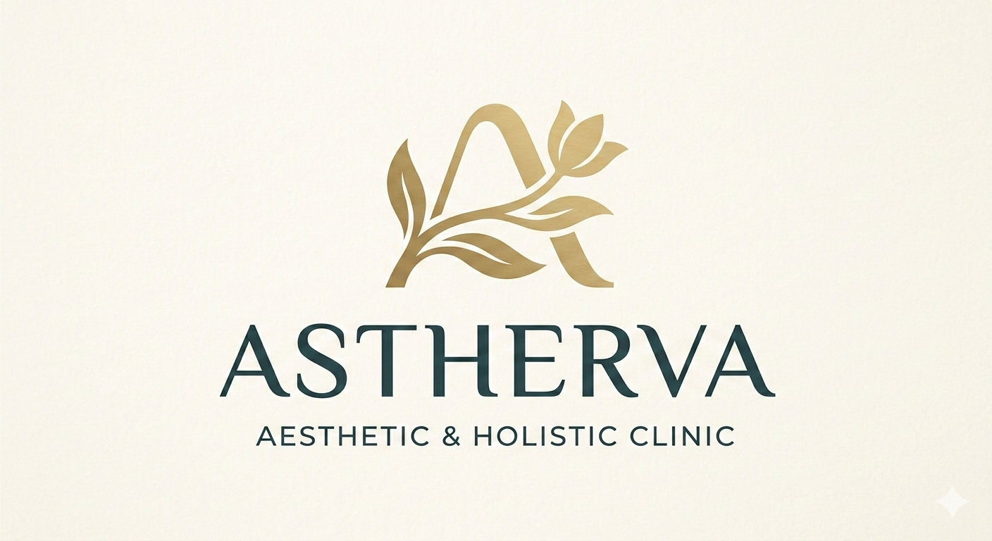 Astherva Aesthetic and Holistic Clinic logo